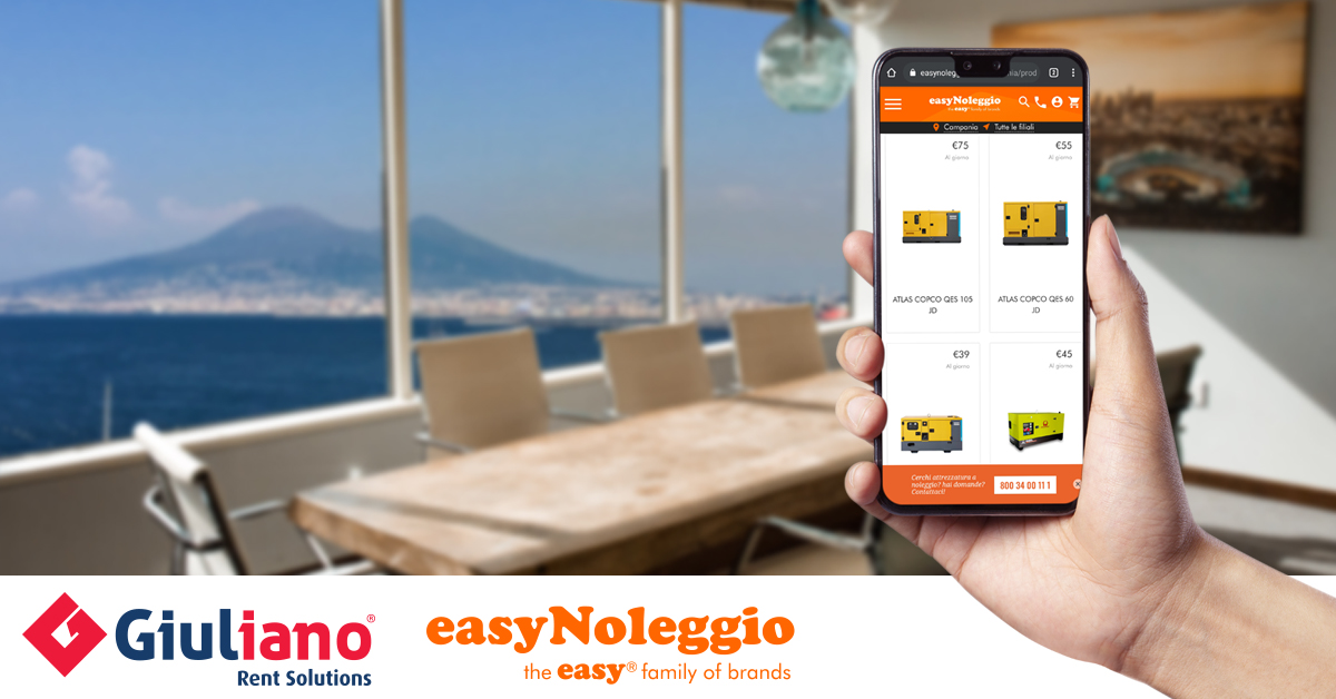 Giuliano Group, easyNoleggio arriva anche in Campania