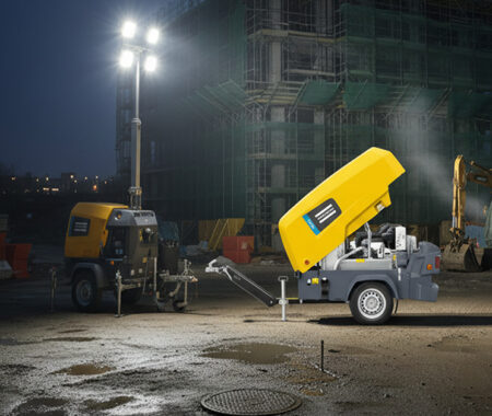 Trend 2026: tecnologie emergenti nel noleggio macchine: compressori, gruppi elettrogeni, torri faro