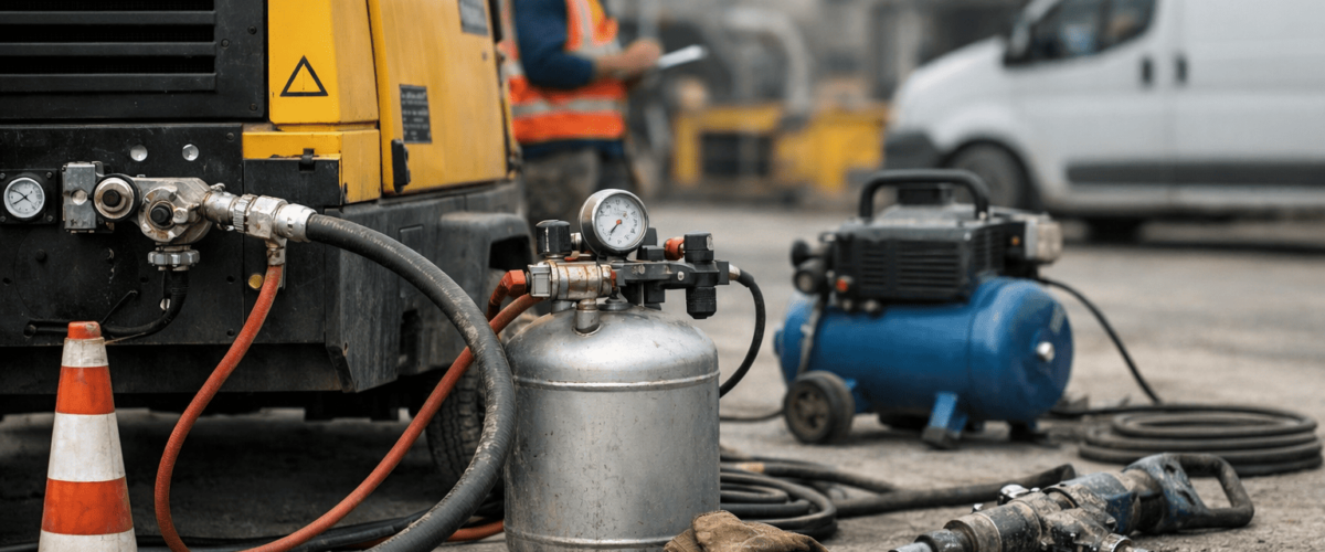 5 errori comuni da evitare nel noleggio di macchinari ad aria compressa