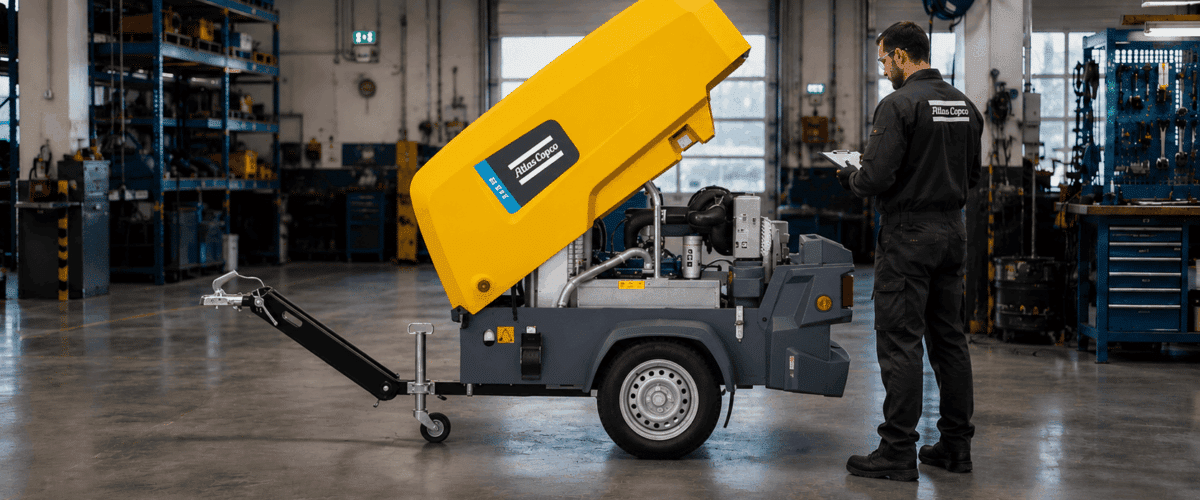 Manutenzione e sicurezza nel noleggio di motocompressori